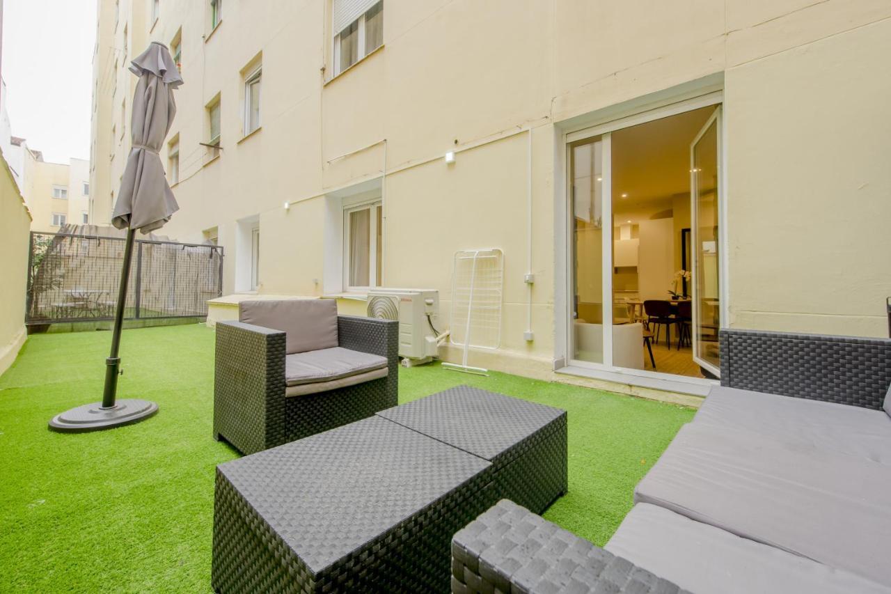 Acogedor Apt 3 Habitaciones Y Terraza En El Centro Madrid Exterior photo